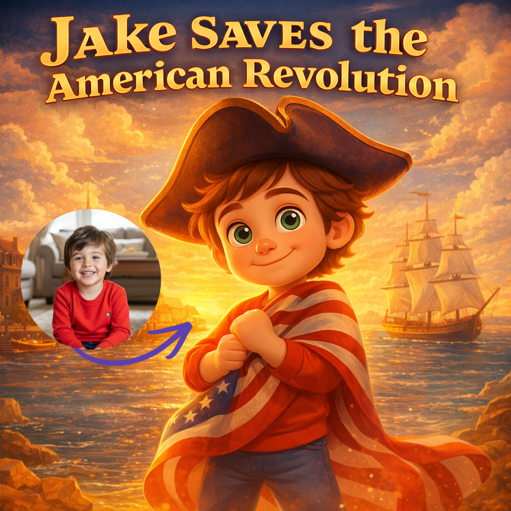 Revolutionary War Story Cover - Example